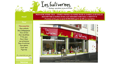 Desktop Screenshot of lesbalivernes.fr
